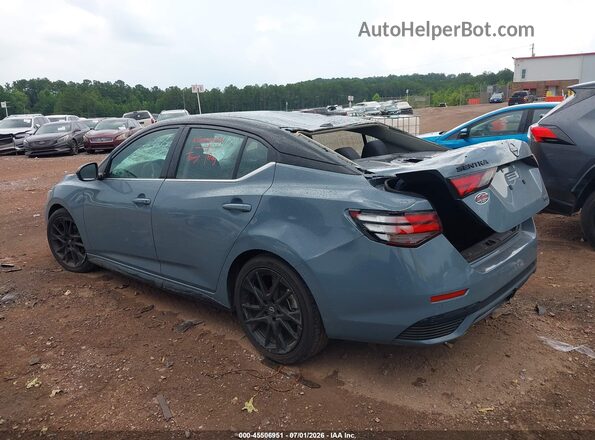 3N1AB8DV2SY345738 2025 NISSAN SENTRA Blue Հետևի ձախ
