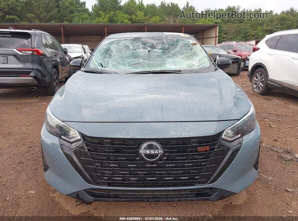 3N1AB8DV2SY345738 2025 NISSAN SENTRA Blue Սարքավորումների վահանակի տեսք
