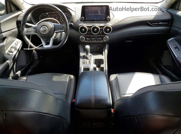 3N1AB8DV3MY206382 2021 NISSAN SENTRA Red წინა პანელის ხედი