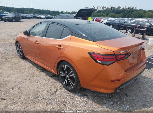 3N1AB8DV3MY224977 2021 NISSAN SENTRA Orange Rear left