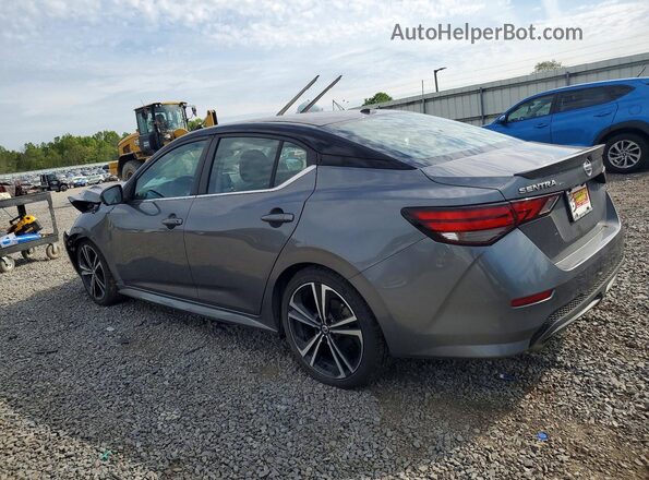 3N1AB8DV3MY273130 2021 NISSAN SENTRA Gray უკანა მარცხენა