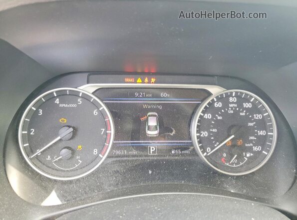 3N1AB8DV3MY273130 2021 NISSAN SENTRA Gray ხელსაწყოთა პანელის ხედი