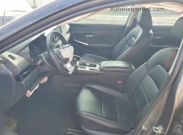 3N1AB8DV3MY273130 2021 NISSAN SENTRA Gray წინა სალონის ხედი