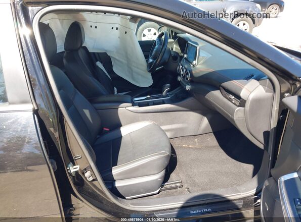 3N1AB8DV3MY288355 2021 NISSAN SENTRA Black Widok wnętrza z przodu