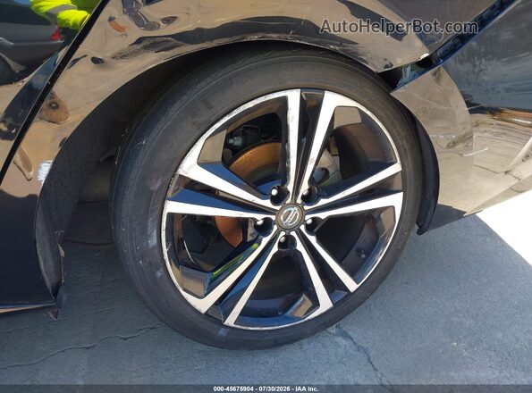 3N1AB8DV3MY288355 2021 NISSAN SENTRA Black Widok wnętrza 360 stopni