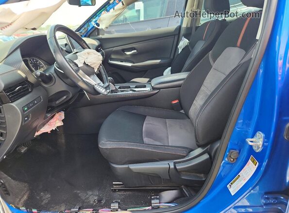 3N1AB8DV3MY324013 2021 NISSAN SENTRA Blue Սալոնի դիմացի տեսք