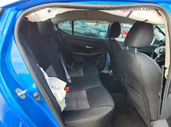 3N1AB8DV3MY324013 2021 NISSAN SENTRA Blue Հետևի նստատեղերի տեսք