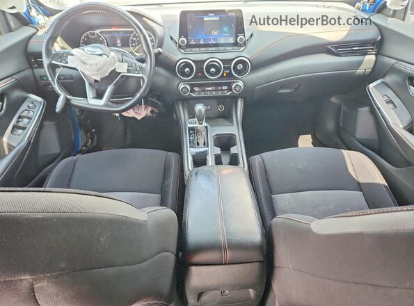 3N1AB8DV3MY324013 2021 NISSAN SENTRA Blue Առջևի վահանակի տեսք