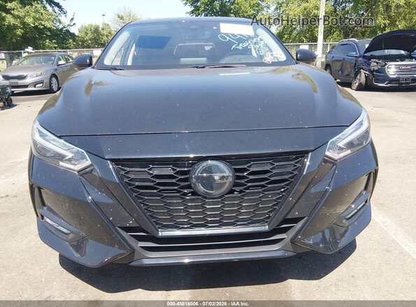 3N1AB8DV3PY226197 2023 NISSAN SENTRA Black ხელსაწყოთა პანელის ხედი