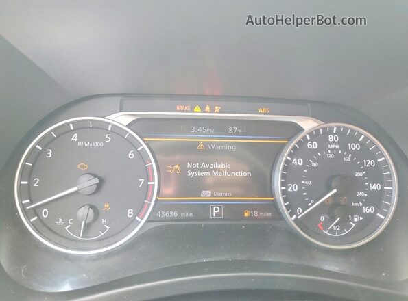 3N1AB8DV3PY244361 2023 NISSAN SENTRA Black Սարքավորումների վահանակի տեսք