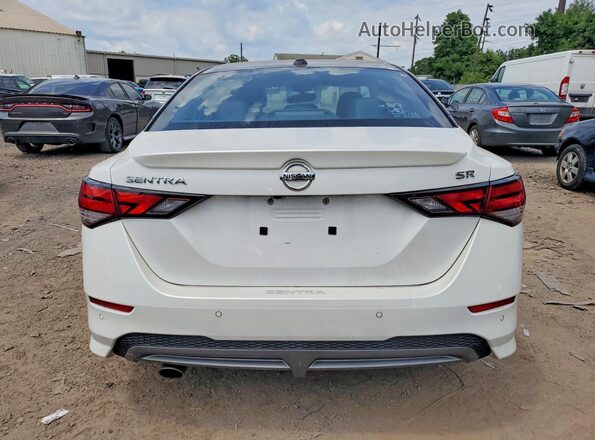 3N1AB8DV3PY316529 2023 NISSAN SENTRA White Հետևի տեսք