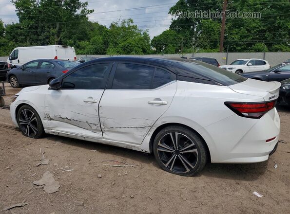 3N1AB8DV3PY316529 2023 NISSAN SENTRA White Հետևի ձախ
