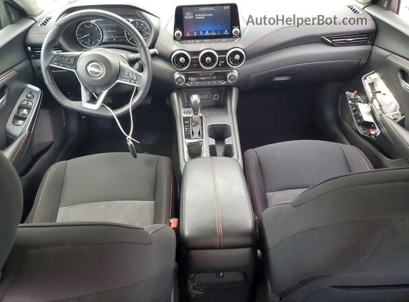 3N1AB8DV3RY256481 2024 NISSAN SENTRA Белый Вид панели приборов