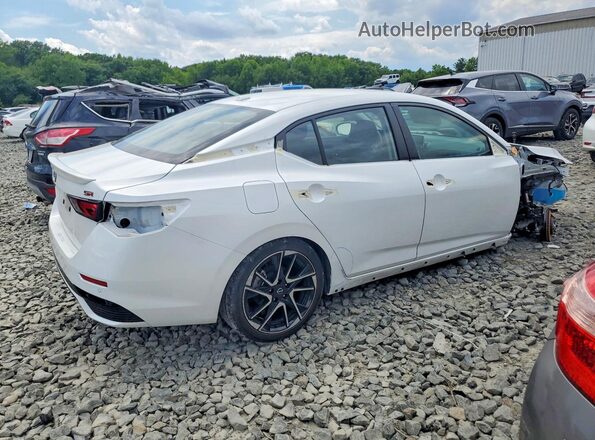 3N1AB8DV3RY256481 2024 NISSAN SENTRA Белый Задняя правая четверть