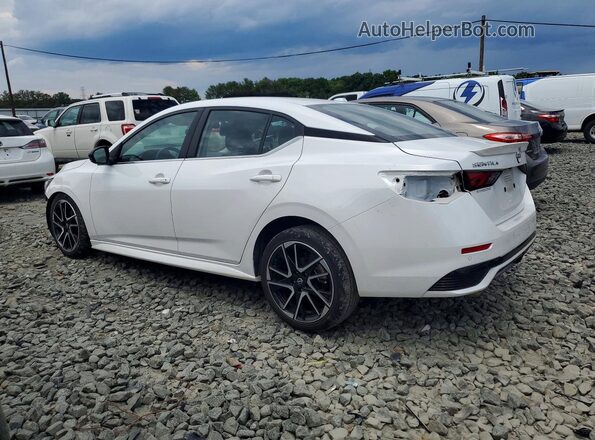 3N1AB8DV3RY256481 2024 NISSAN SENTRA Белый Задняя левая четверть