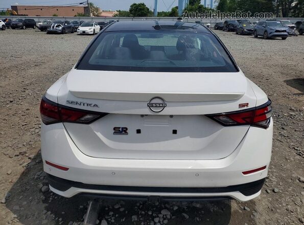 3N1AB8DV3RY364597 2024 NISSAN SENTRA White უკანა ხედი