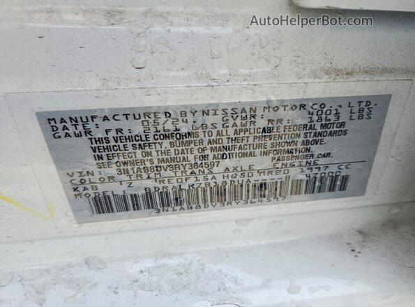 3N1AB8DV3RY364597 2024 NISSAN SENTRA White ძრავის განყოფილების ხედი
