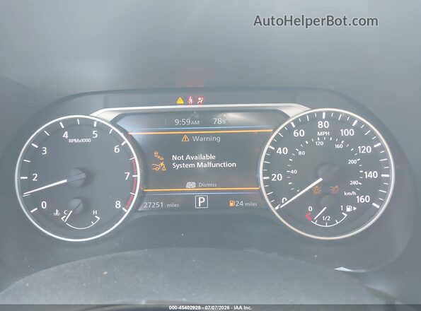3N1AB8DV3RY378497 2024 NISSAN SENTRA Оранжевый Вид задних сидений