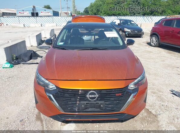 3N1AB8DV3RY378497 2024 NISSAN SENTRA Оранжевый Вид задней части салона