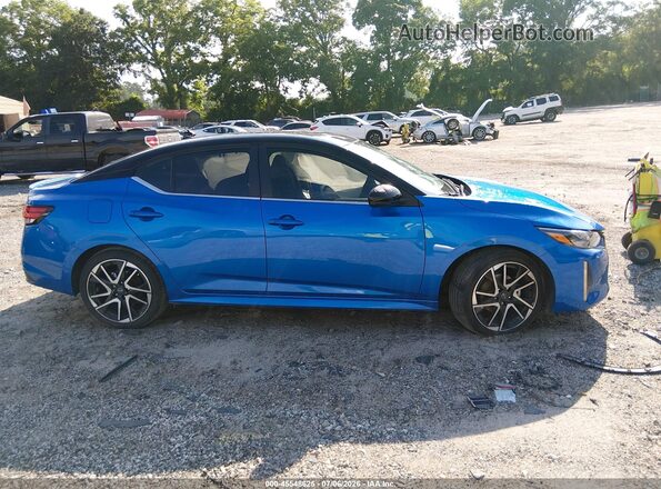 3N1AB8DV3RY383490 2024 NISSAN SENTRA Blue Vista interior de 360 grados