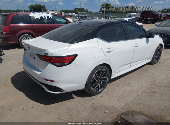 3N1AB8DV3SY261167 2025 NISSAN SENTRA White უკანა მარჯვენა
