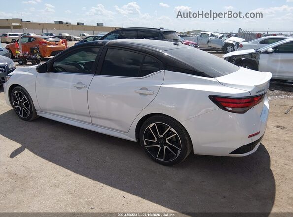 3N1AB8DV3SY261167 2025 NISSAN SENTRA White უკანა მარცხენა