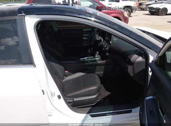 3N1AB8DV3SY261167 2025 NISSAN SENTRA White წინა სალონის ხედი