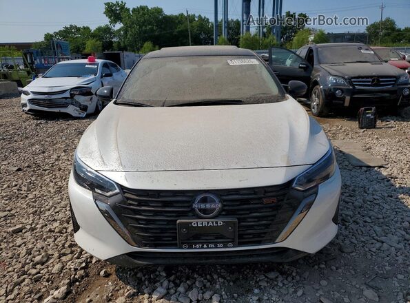 3N1AB8DV3SY328544 2025 NISSAN SENTRA White Widok z przodu