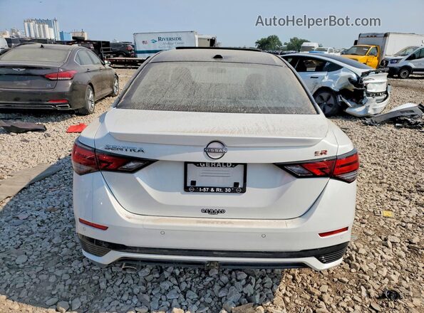 3N1AB8DV3SY328544 2025 NISSAN SENTRA White Widok z tyłu
