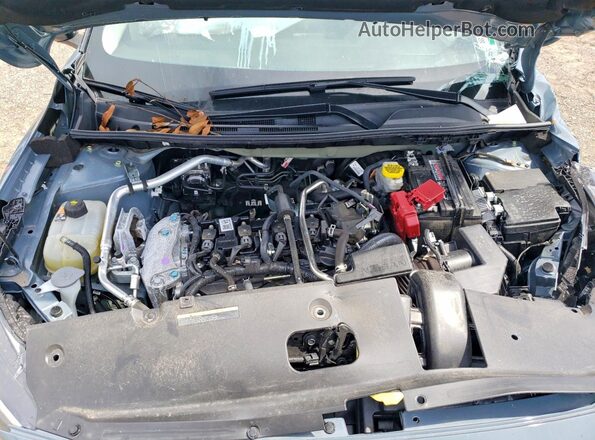 3N1AB8DV3SY334036 2025 NISSAN SENTRA Gray Rear interior view