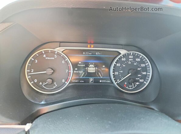 3N1AB8DV3SY366064 2025 NISSAN SENTRA Gray Instrument cluster view