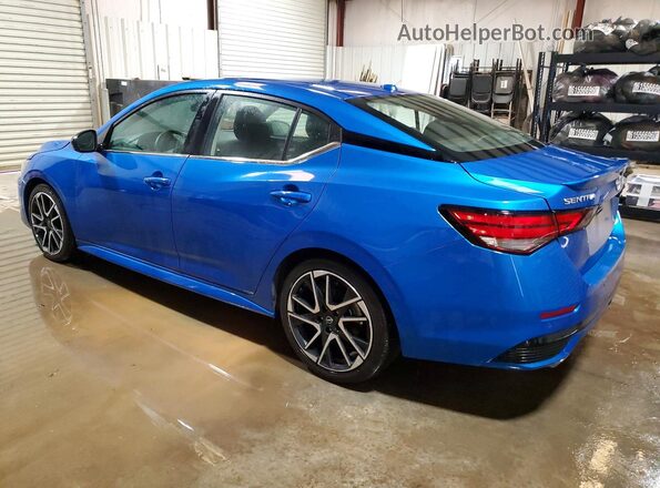 3N1AB8DV3SY368896 2025 NISSAN SENTRA Blue Trasero izquierdo