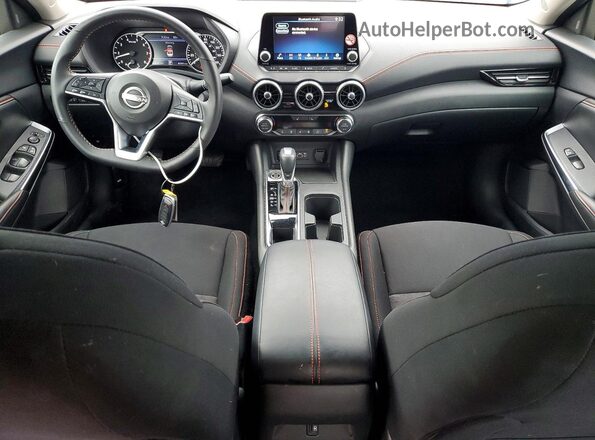3N1AB8DV3SY368896 2025 NISSAN SENTRA Blue Vista del salpicadero