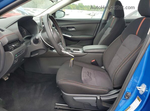 3N1AB8DV3SY368896 2025 NISSAN SENTRA Blue Vista interior delantera
