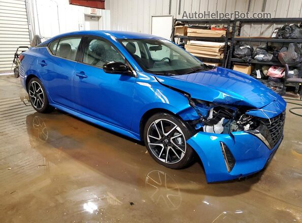 3N1AB8DV3SY368896 2025 NISSAN SENTRA Blue Delantero derecho