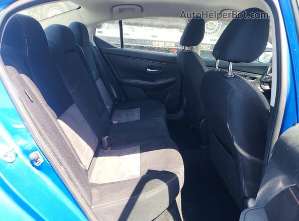3N1AB8DV4MY227290 2021 NISSAN SENTRA Blue Հետևի նստատեղերի տեսք