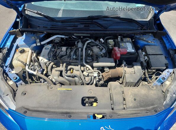 3N1AB8DV4MY227290 2021 NISSAN SENTRA Blue Սալոնի հետևի տեսք