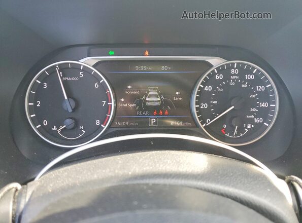 3N1AB8DV4PY243316 2023 NISSAN SENTRA White Vista del cuadro de instrumentos