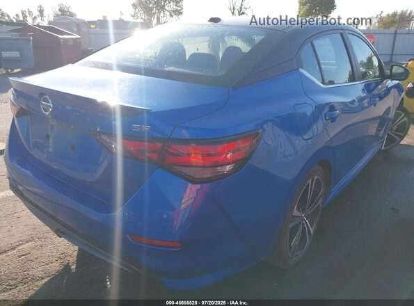 3N1AB8DV4PY283718 2023 NISSAN SENTRA Blue Հետևի աջ