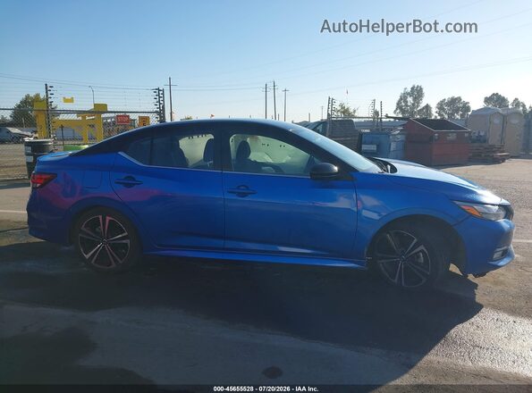 3N1AB8DV4PY283718 2023 NISSAN SENTRA Blue Սալոնի հետևի տեսք