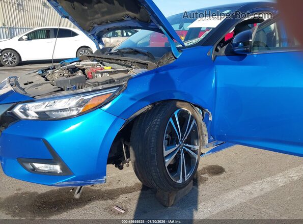 3N1AB8DV4PY283718 2023 NISSAN SENTRA Blue Դիմացի տեսք