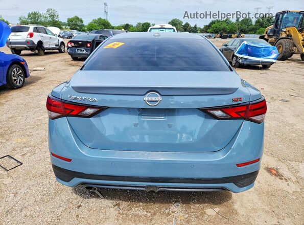 3N1AB8DV4RY302920 2024 NISSAN SENTRA Blue Widok z tyłu