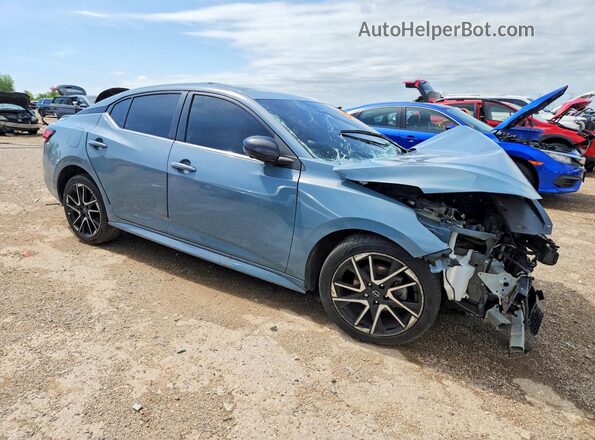 3N1AB8DV4RY302920 2024 NISSAN SENTRA Blue Przód prawy