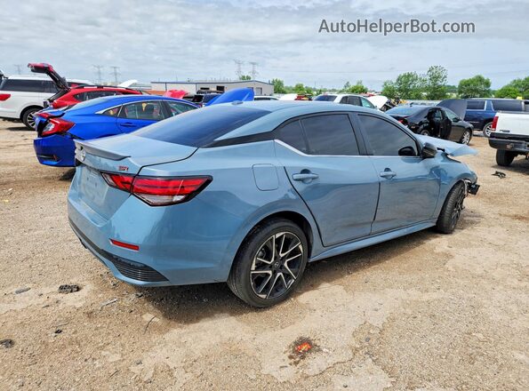 3N1AB8DV4RY302920 2024 NISSAN SENTRA Blue Tył prawy