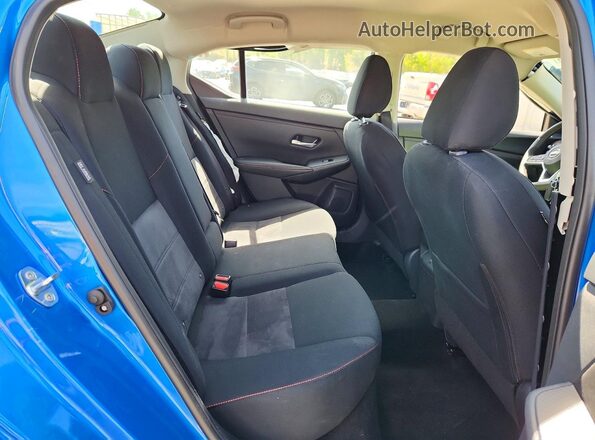 3N1AB8DV4SY298728 2025 NISSAN SENTRA Blue Vista de los asientos traseros