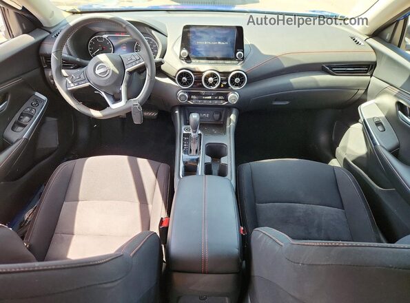 3N1AB8DV4SY298728 2025 NISSAN SENTRA Blue Vista del salpicadero