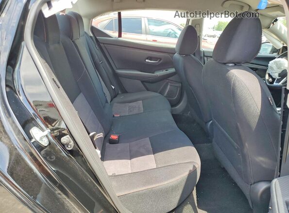 3N1AB8DV4SY303233 2025 NISSAN SENTRA Black Rear seats view