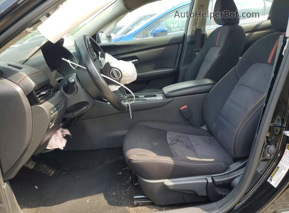 3N1AB8DV4SY303233 2025 NISSAN SENTRA Black Front interior view