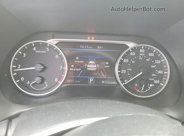 3N1AB8DV4SY349712 2025 NISSAN SENTRA Gray Вид щитка приладів