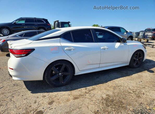 3N1AB8DV5MY302322 2021 NISSAN SENTRA White Tył prawy